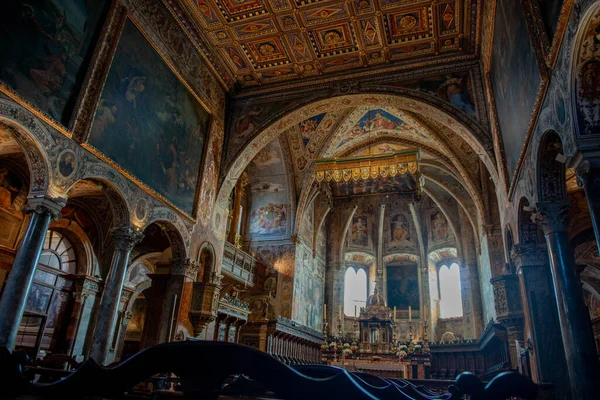 Perugia Itália Abril 2022 Basílica San Perugia Continua Ser Igreja — Fotografia de Stock