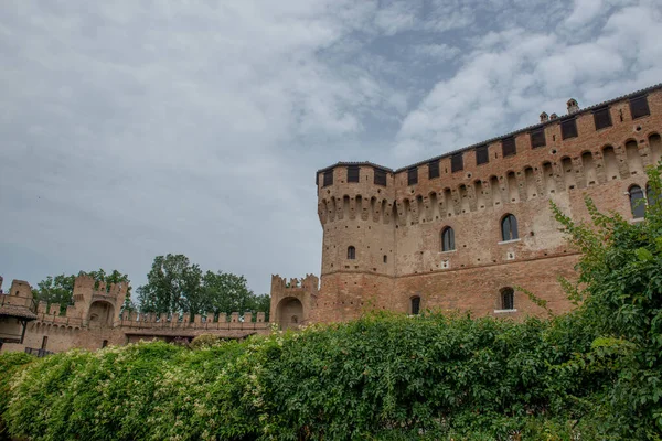 Surrounding Walls Old Building Gradara — Fotografia de Stock