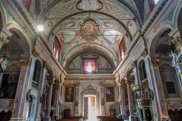 Clusone Itália Julho 2022 Basílica Santa Maria Assunta San Giovanni — Fotografia de Stock