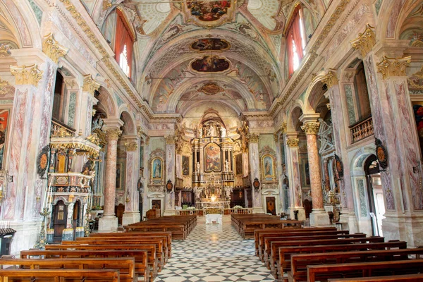 Clusone Italy July 2022 Basilica Santa Maria Assunta San Giovanni — ストック写真