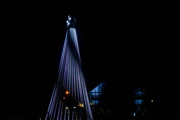 Fotografia Albero Natale Tecnologico — Foto Stock