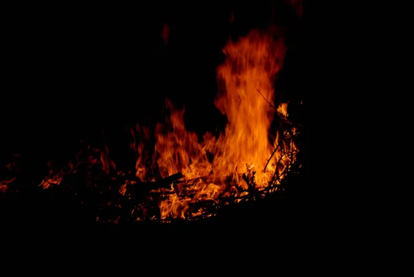 Foto Eines Lagerfeuers — Stockfoto