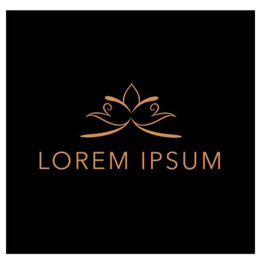 Vektör logo tasarım şablonları ve Amblemler trendy lineer tarzda 