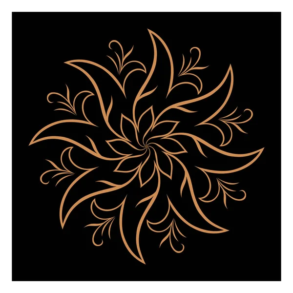 Lüks logolar, tasarımlar ve boyama kitapları için doğu ve batı tarzında farklı temalardaki şaşırtıcı vektör mandalaları