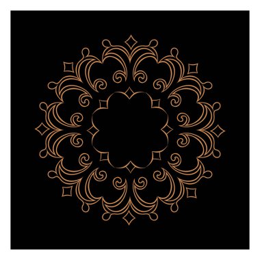 Amazing vector mandalas in different themes in oriental style fo