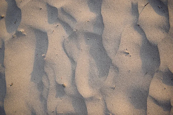 Dunas Areia Criadas Pelo Vento Deitado — Fotografia de Stock