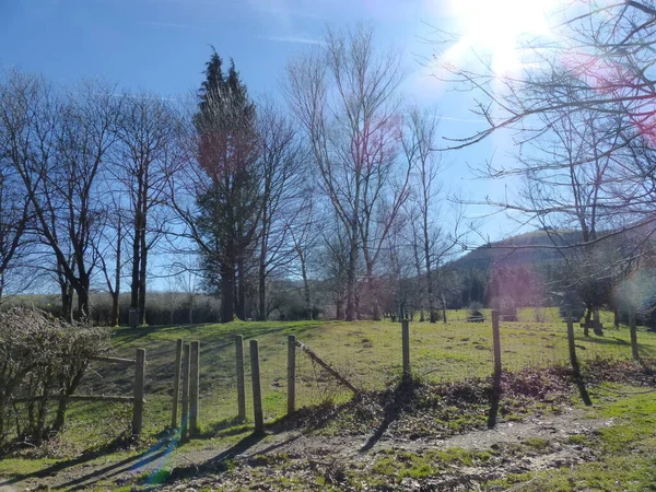 Zona Húmida Saldropo Está Localizada Parque Natural Gorbeia Espanha — Fotografia de Stock