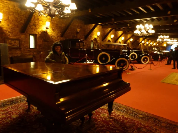 Torre Loizaga Bizkaia Casa Torre Renovada Museo Del Coche — Foto de Stock