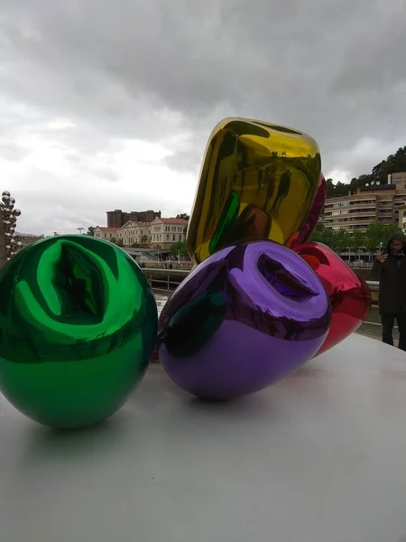 Guggenheim Müzesi Bilbao, İspanya. Bask ülkesinde.
