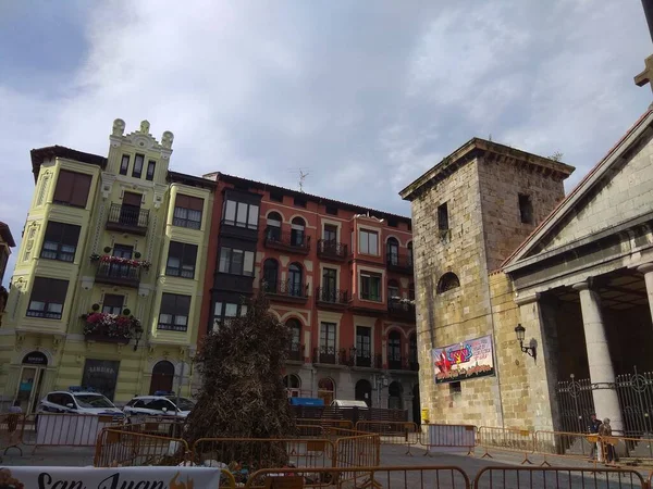 Bermeo Espanha Aproveite Esta Cidade Biscaia Sua Noite San Juan — Fotografia de Stock