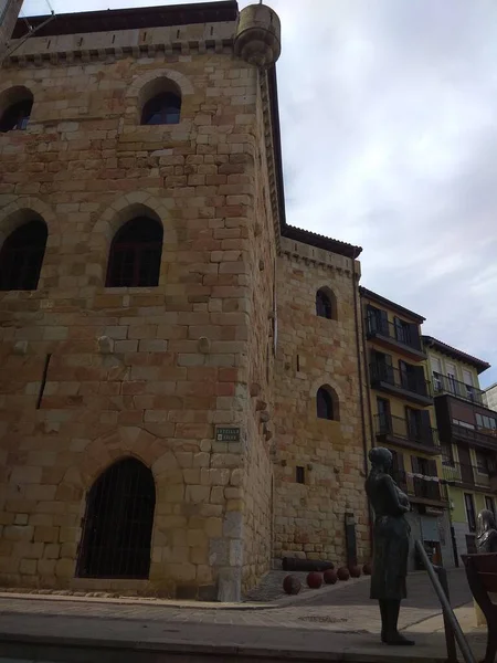 Bermeo Espagne Profitez Cette Ville Biscaye Nuit San Juan — Photo