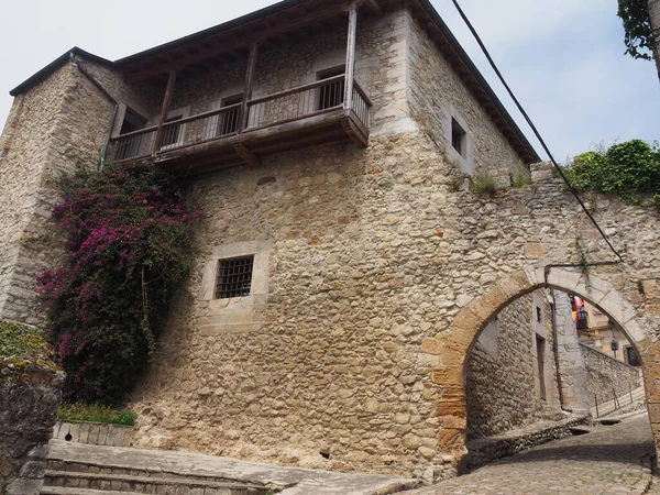 San Vicente Barquera Espanha Município Costeiro Cantábria — Fotografia de Stock