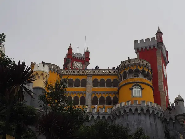 Sintra Şehri Onun Tuhaf Güzel Sarayı Portekiz — Stok fotoğraf