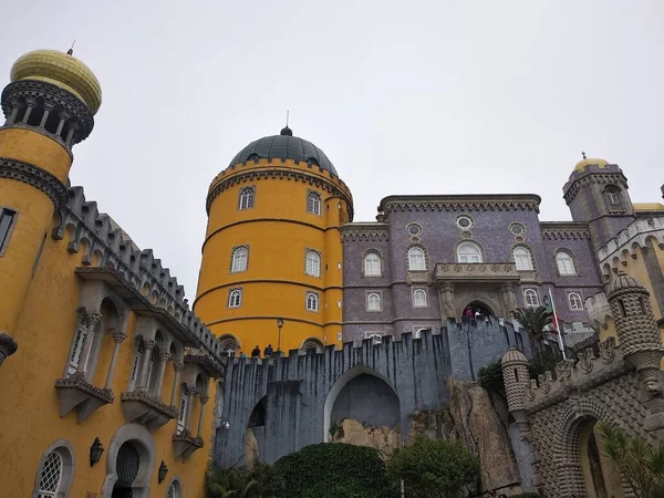 Sintra Şehri Onun Tuhaf Güzel Sarayı Portekiz — Stok fotoğraf