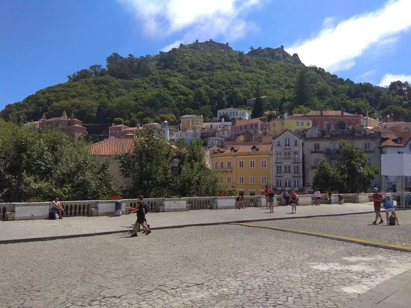 辛特拉市及其独特而美丽的宫殿 葡萄牙 — 图库照片