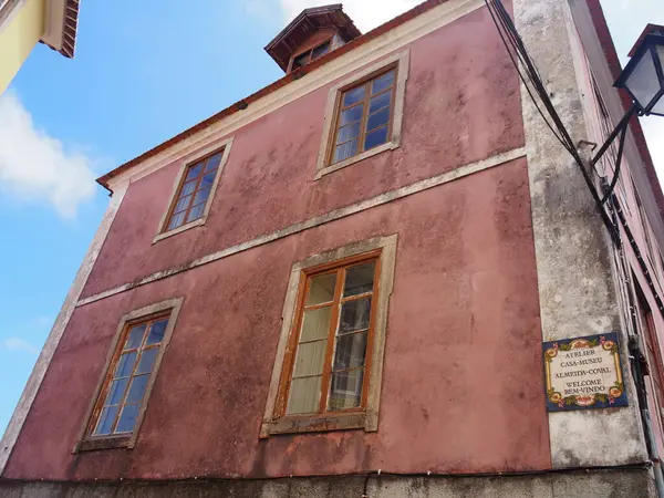 Cidade Sintra Seu Peculiar Belo Palácio Portugal — Fotografia de Stock