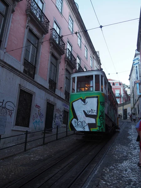 Capital Portugal Lisboa Andar Volta Dela Prazer — Fotografia de Stock