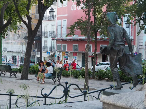 Πρωτεύουσα Της Πορτογαλίας Λισαβόνα Περπάτημα Γύρω Της Είναι Μια Ευχαρίστηση — Φωτογραφία Αρχείου