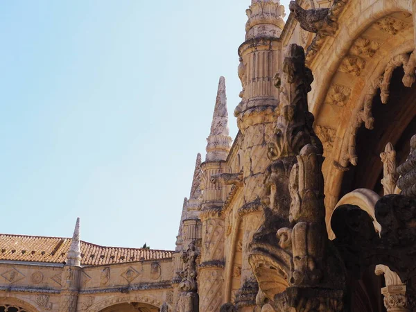 Jeronimos Klášter Belem Lisabonu Portugalsko — Stock fotografie