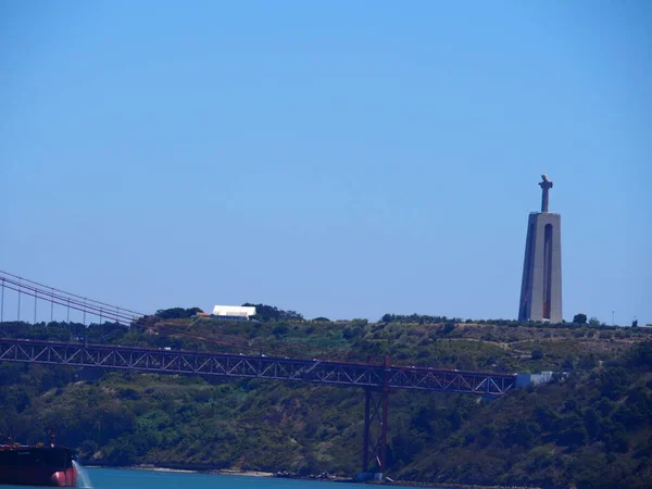 Zona Belem Lisbona Dove Spicca Sua Bella Torre Portogallo — Foto Stock
