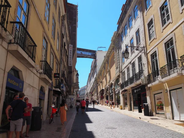 Lizbon Bir Sürü Hayatı Görülecek Çok Köşesi Olan Bir Sermaye — Stok fotoğraf
