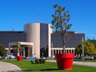 Bir sürü tarihi olan Leon 'un güzel bir katedrali var. İspanya.