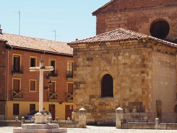 Its Old Town Beautiful Cathedral Leon Well Worth Visit Spain — Stock Photo, Image