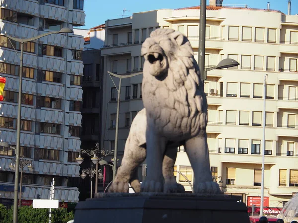 Λεόν Μια Πόλη Μια Όμορφη Παλιά Πόλη Και Έναν Όμορφο — Φωτογραφία Αρχείου