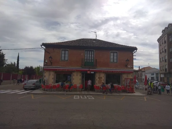 Carrion Los Condes Муніципалітет Провінції Паленсія Іспанія — стокове фото
