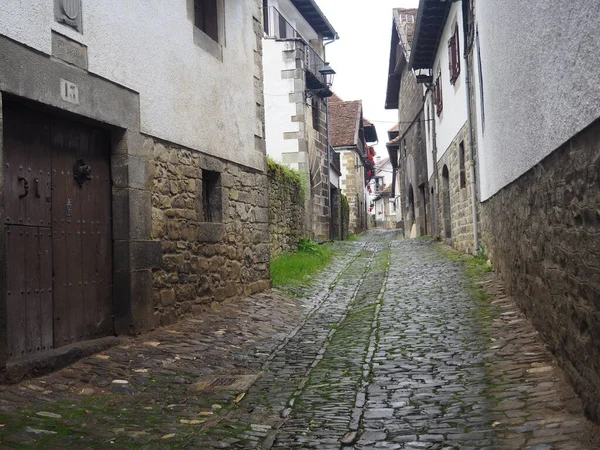 Ochagavia Ville Située Dans Les Pyrénées Navarraises Espagne — Photo