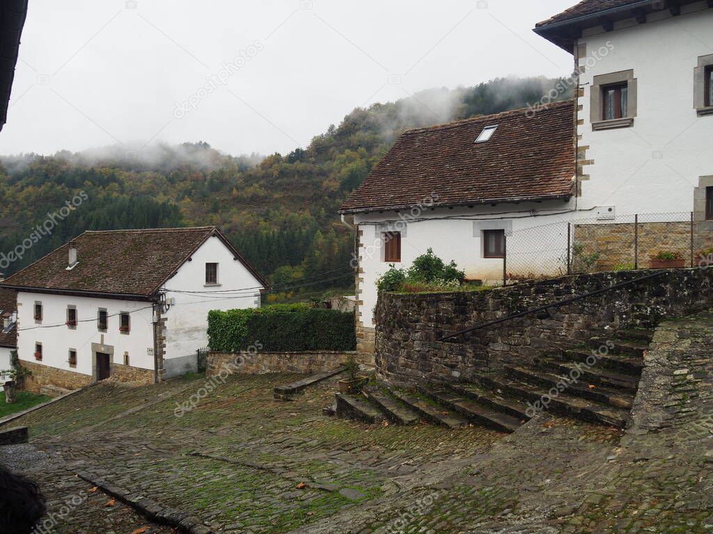 Ochagavia, town located in the Navarrese Pyrenees. Spain.