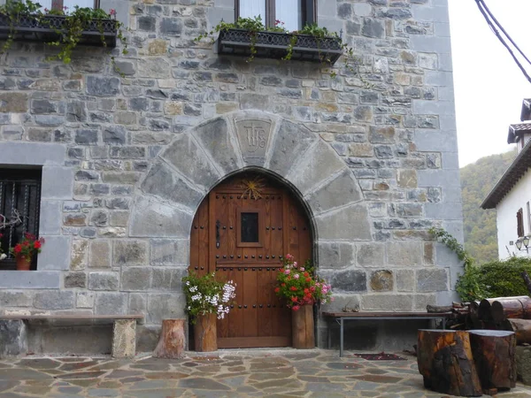 Isaba Charming Town Navarrese Pyrenees Spain — Stock Photo, Image