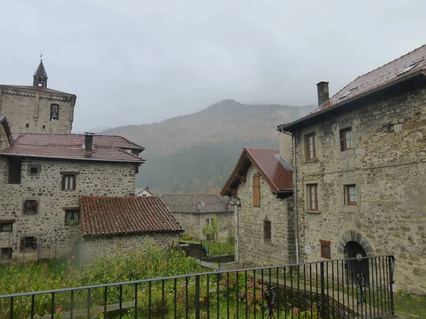 Isaba Charming Town Navarrese Pyrenees Spain — Stock Photo, Image