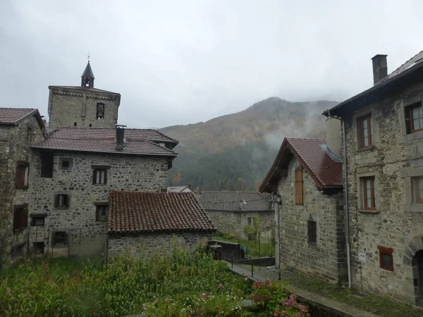 Isaba Une Charmante Ville Des Pyrénées Navarraises Espagne — Photo