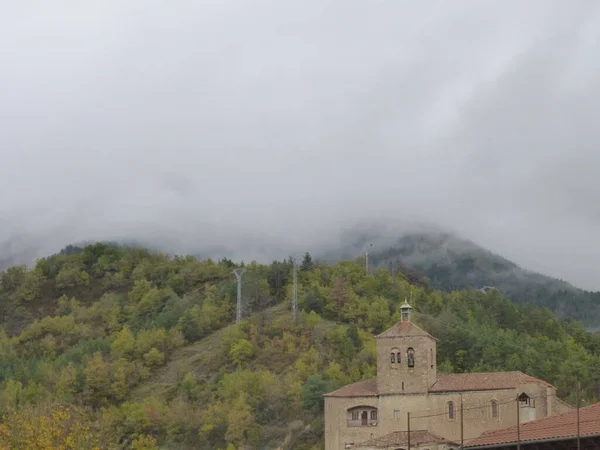 Ронкал Город Наварран Долине Ронкал Испания — стоковое фото