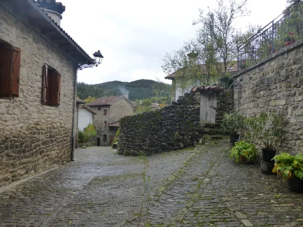 Roncal Navarran Stad Roncal Valley Spanien — Stockfoto