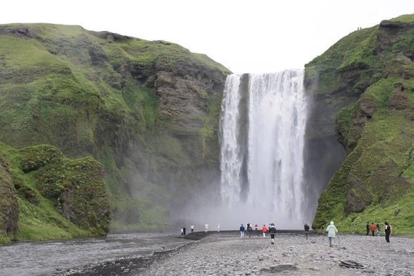 Iceland Unusual Landscapes Spectacular Waterfalls Glaciers — Foto de Stock