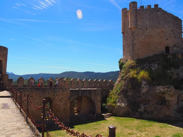 Frias Gyönyörű Középkori Város Várával Burgos Tartományban Spanyolország — Stock Fotó