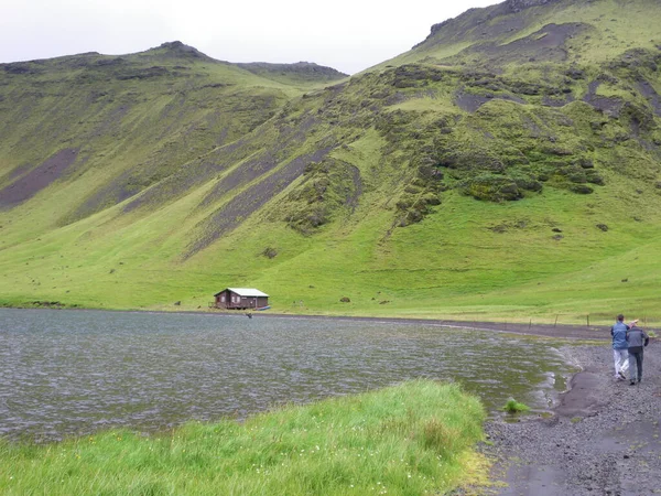 아이슬란드의 남부에 빅이라는 도시입니다 아이슬란드 — 스톡 사진