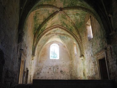 Santa Maria de Rioseco Manastırı, Burgos eyaletinin güzel kalıntıları. İspanya.