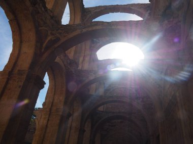 Santa Maria de Rioseco Manastırı, Burgos eyaletinin güzel kalıntıları. İspanya.