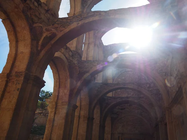 Santa Maria de Rioseco Manastırı, Burgos eyaletinin güzel kalıntıları. İspanya.
