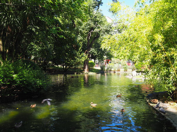 Овиедо, столица Астурии, с ее красивым старым городом. Испания.