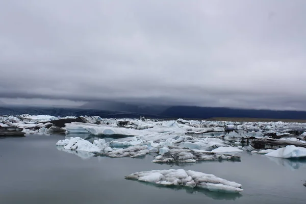 Jokulsarlon 冰岛南部冰川湖 — 图库照片