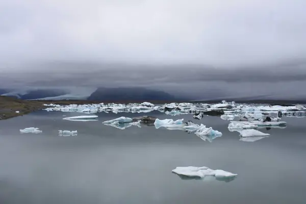 Jokulsarlon 冰岛南部冰川湖 — 图库照片