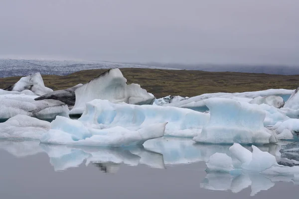 Jokulsarlon 冰岛南部冰川湖 — 图库照片