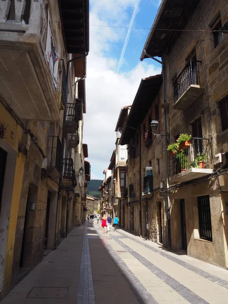 Elorrio Bela Cidade Basca Cercada Por Montanhas Impressionantes Espanha — Fotografia de Stock