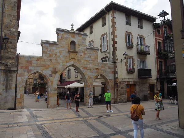Елорріо Гарне Баскське Місто Оточене Величними Горами Іспанія — стокове фото