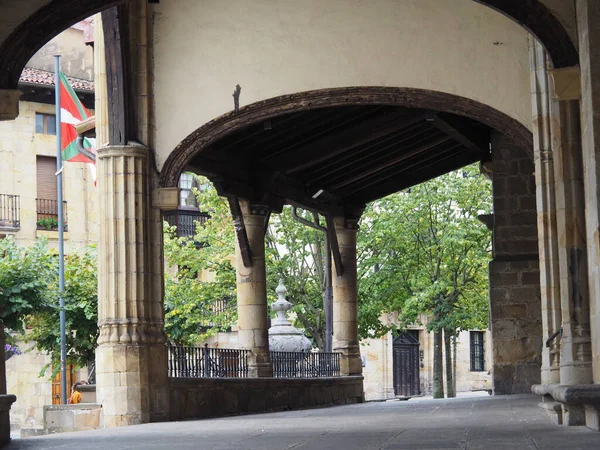 Elorrio Prachtige Baskische Stad Omgeven Door Indrukwekkende Bergen Spanje — Stockfoto