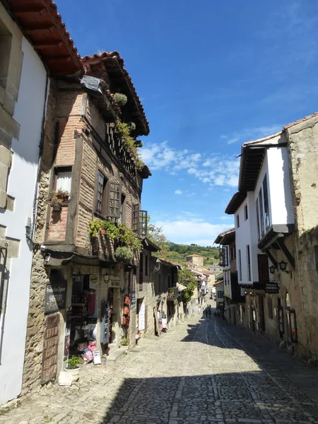 Santillana Del Mar Charming Town Cantabria Spain — Foto Stock